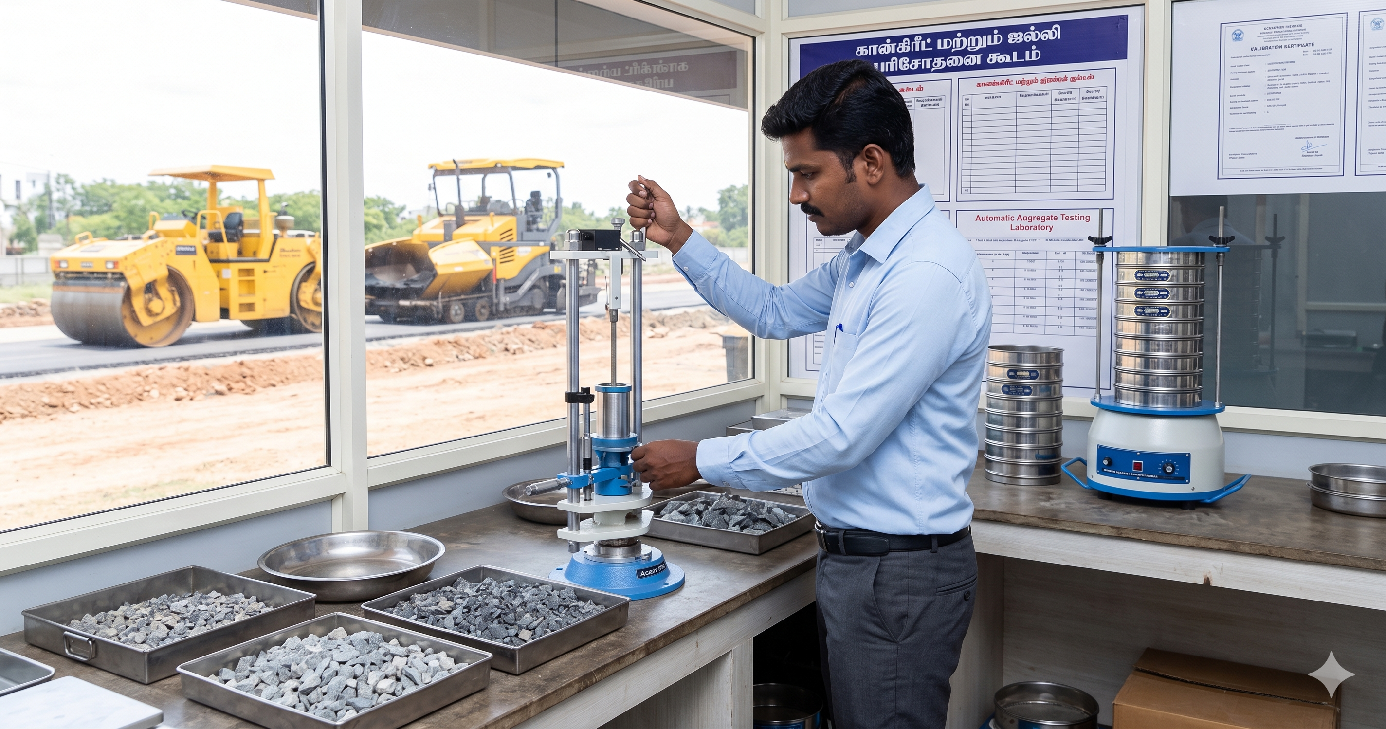 Road Construction Material Testing Equipment